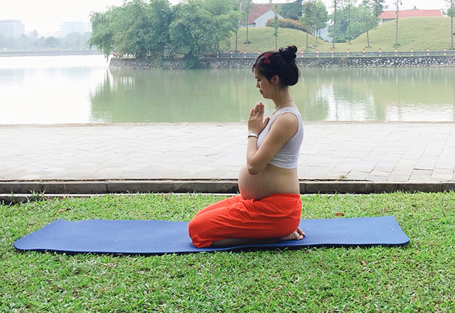 Bài yoga đơn giản cho bà bầu