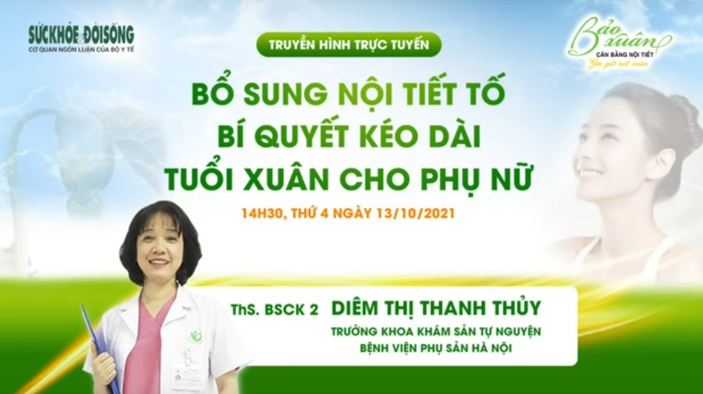 Bổ sung nội tiết tố - Bí quyết kéo dài tuổi xuân cho phụ nữ